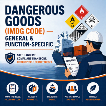 Dangerous Goods (IMDG Code) — General & Function-Specific