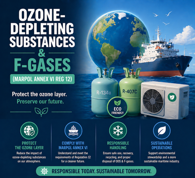 Ozone-Depleting Substances & F-Gases (MARPOL Annex VI Reg 12)