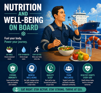 Nutrition and Well-Being On Board
