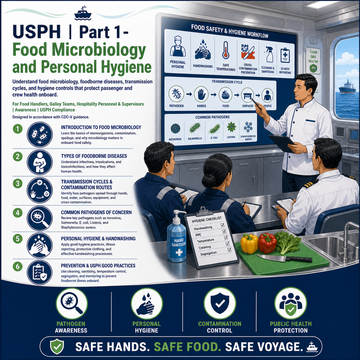 USPH | Part 1 - Food Microbiology and Personal Hygiene